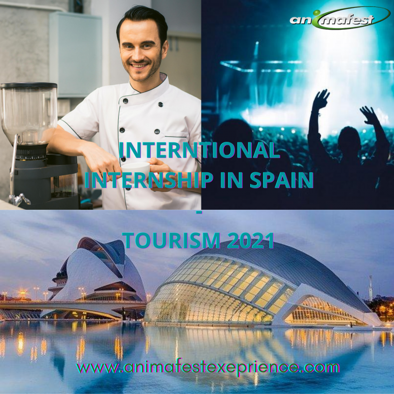 International tourism internship in Spain 2021