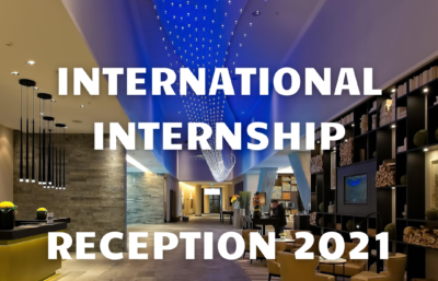 INTERNATIONAL INTERNSHIP - RECEPTION