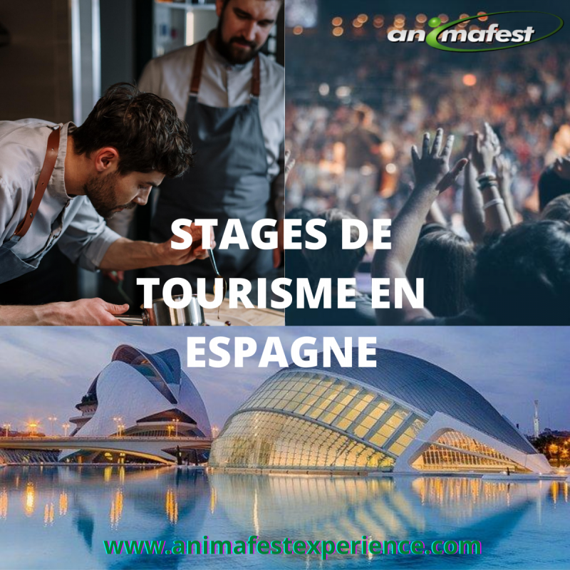 STAGE INTERNATIONAL DE TOURISME EN ESPAGNE 2021