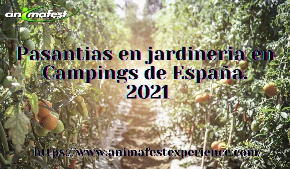 Pasantías en jardinería en Campings de España 2021 1