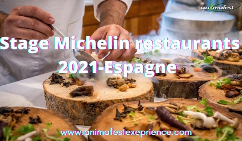 stage restuarants michelin espagne 2021