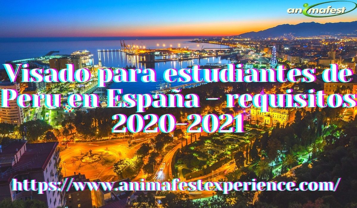 Visado para estudiantes de Peru en España - requisitos 2020-2021 10