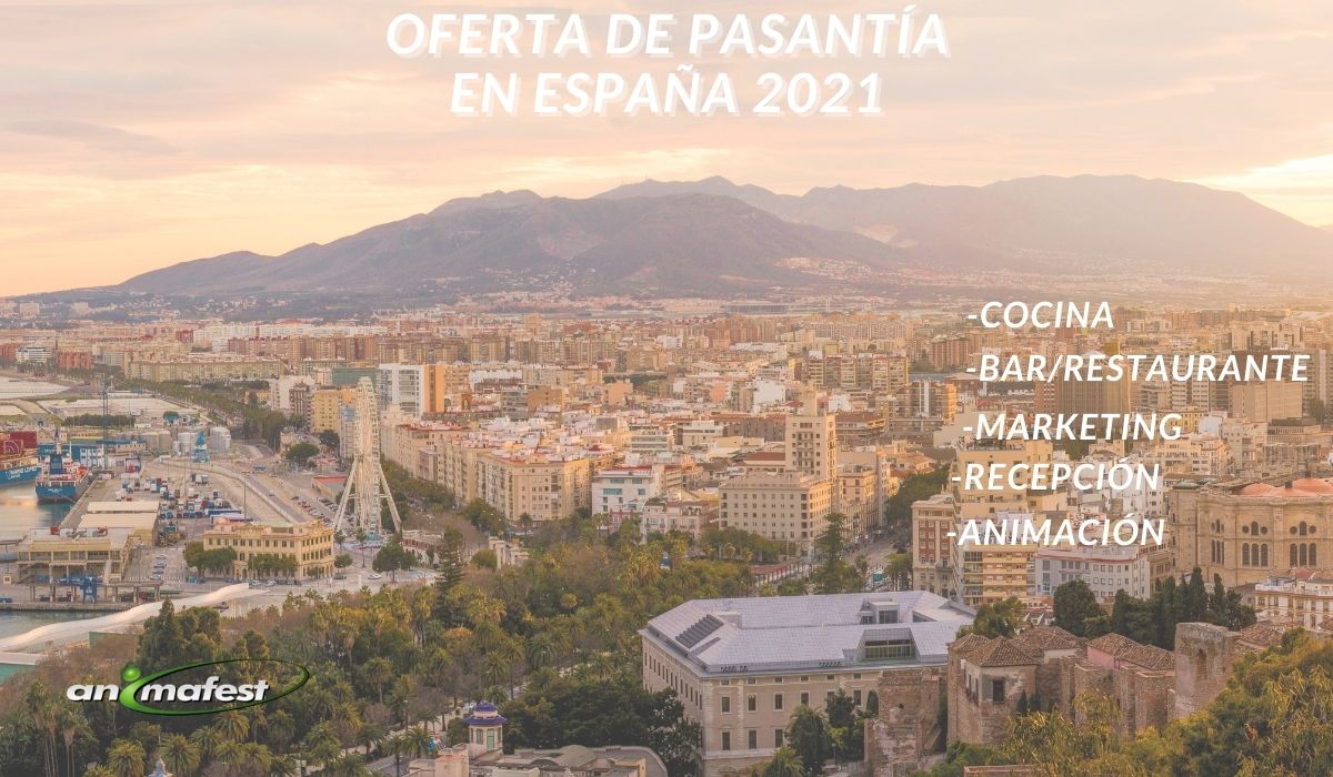 Oferta de pasantía en España 2021