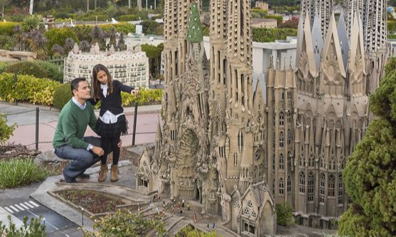 Prácticas en Barcelona, visita a Catalunya en miniatura - 2023 56