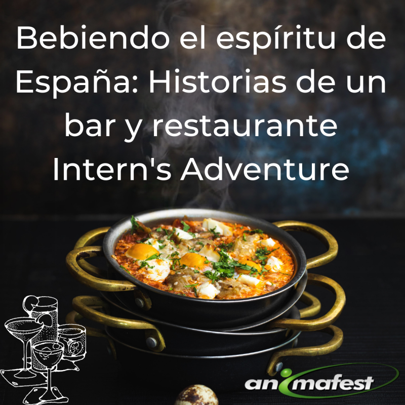 Saboreando el espíritu de España: Relatos de la aventura de un becario de bar y restaurante