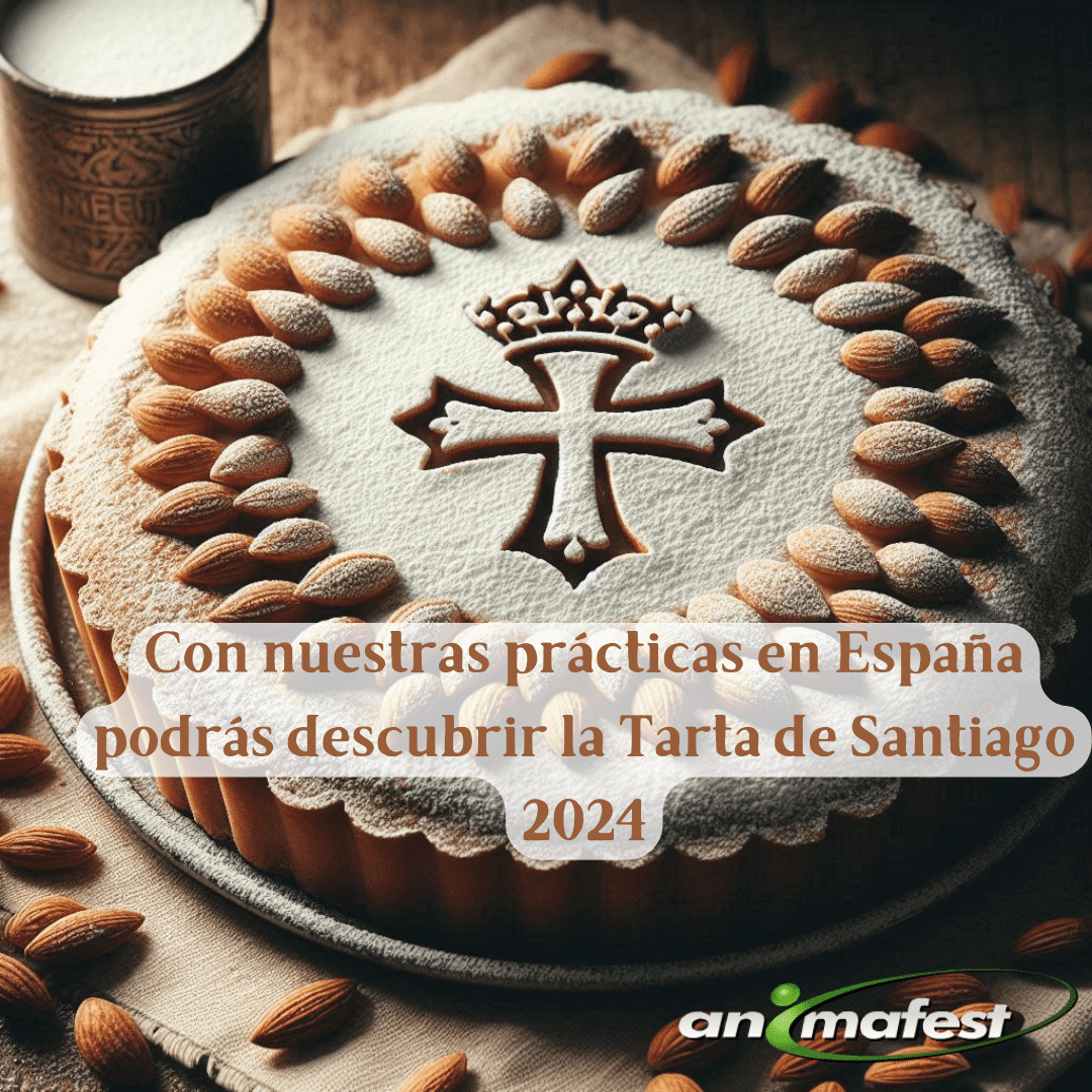 Con nuestras prácticas en España podrás descubrir la Tarta de Santiago 2024 6