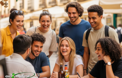 interns talking together
