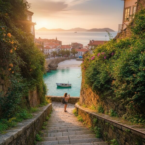 A hidden corner where the sea meets with calm